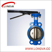 High Quality Cast Steel Wafer Type Butterfly Valve